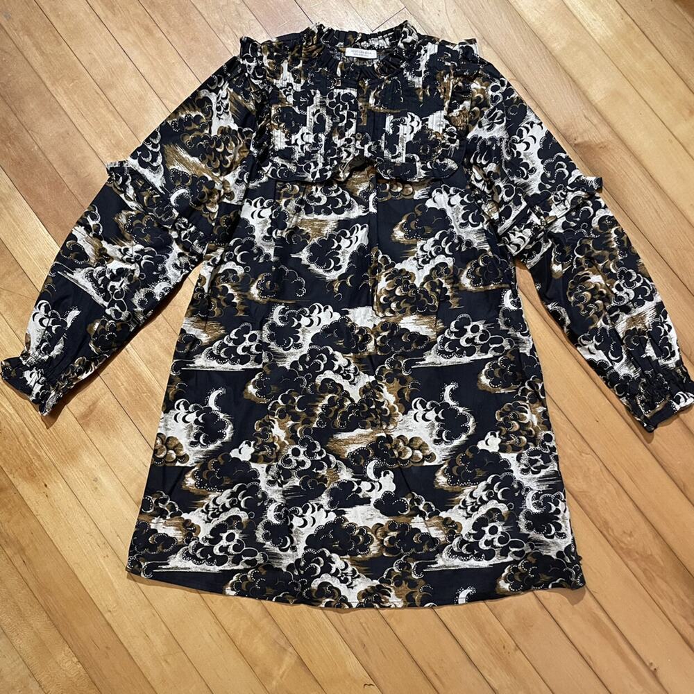 Scotch & Soda Black Clouds Dress